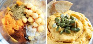 hummus de calabaza
